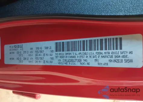 2016 Jeep Wrangler Unlimited Sport z USA, uszkodzony, nr VIN 1C4BJWDG8GL271820